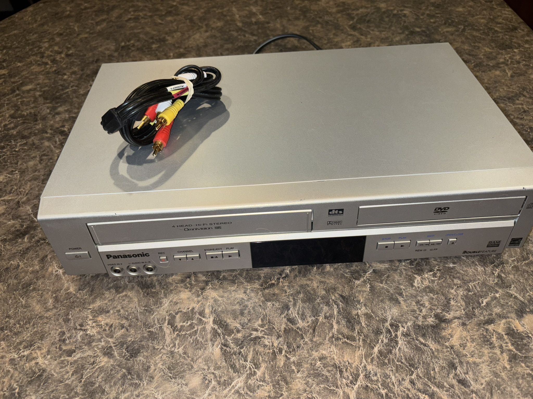 Panasonic VCR DVD Combo
