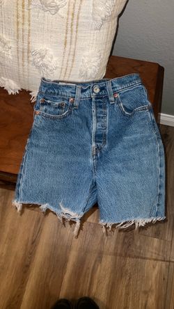 Levi shorts cut off  size 25 button fly