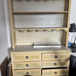 2 Set Vanity And Book Shelf 