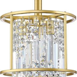 Crystal pendant light