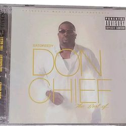New Don Chief Eatgreedy The Best of CD Mixtape Rare HTF OOP Rap Hip-Hop
