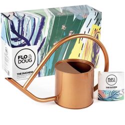 copper indoor watering can - watering can for indoor plants - house plants watering can, 40oz