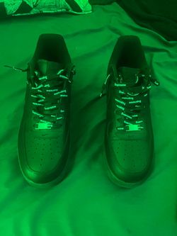 Nike Air Force 1 x Supreme Black Sneakers