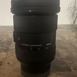 Sigma 24-70 F2.8 E Mount 