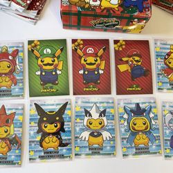 Pokémon Holiday Merry Christmas Database Box Complete Set of 150 Cards