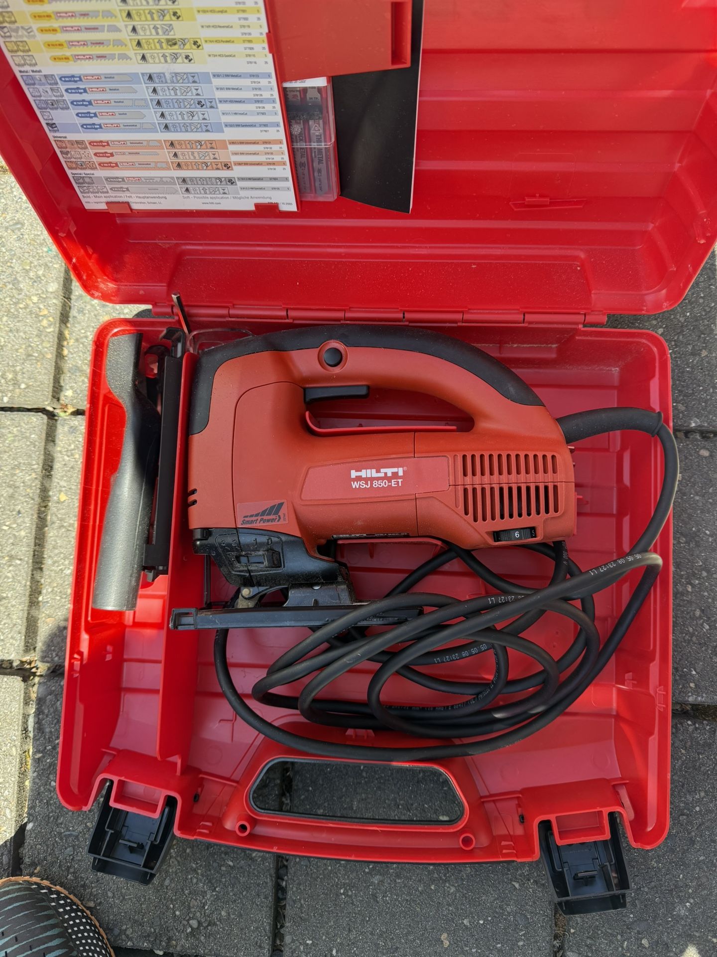 Brand New Hilti WSJ 850-ET Jigsaw – In Case