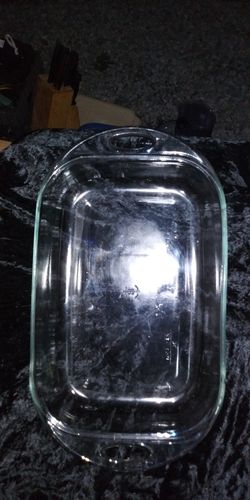 Anchor Hocking glass baking pan