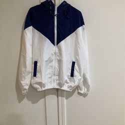 Blue/White Raincoat 3XL 