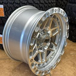 17x9 XM Polished Wheels 6x135 To Ford 