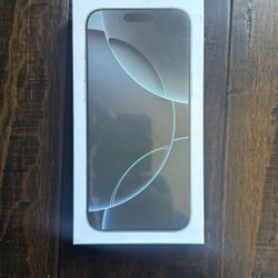 APPLE IPHONE 16 PRO MAX 1T (FACTORY UNLOCKED)✅PHYSICAL SIM CARD TRAY✅❖SEALED❖