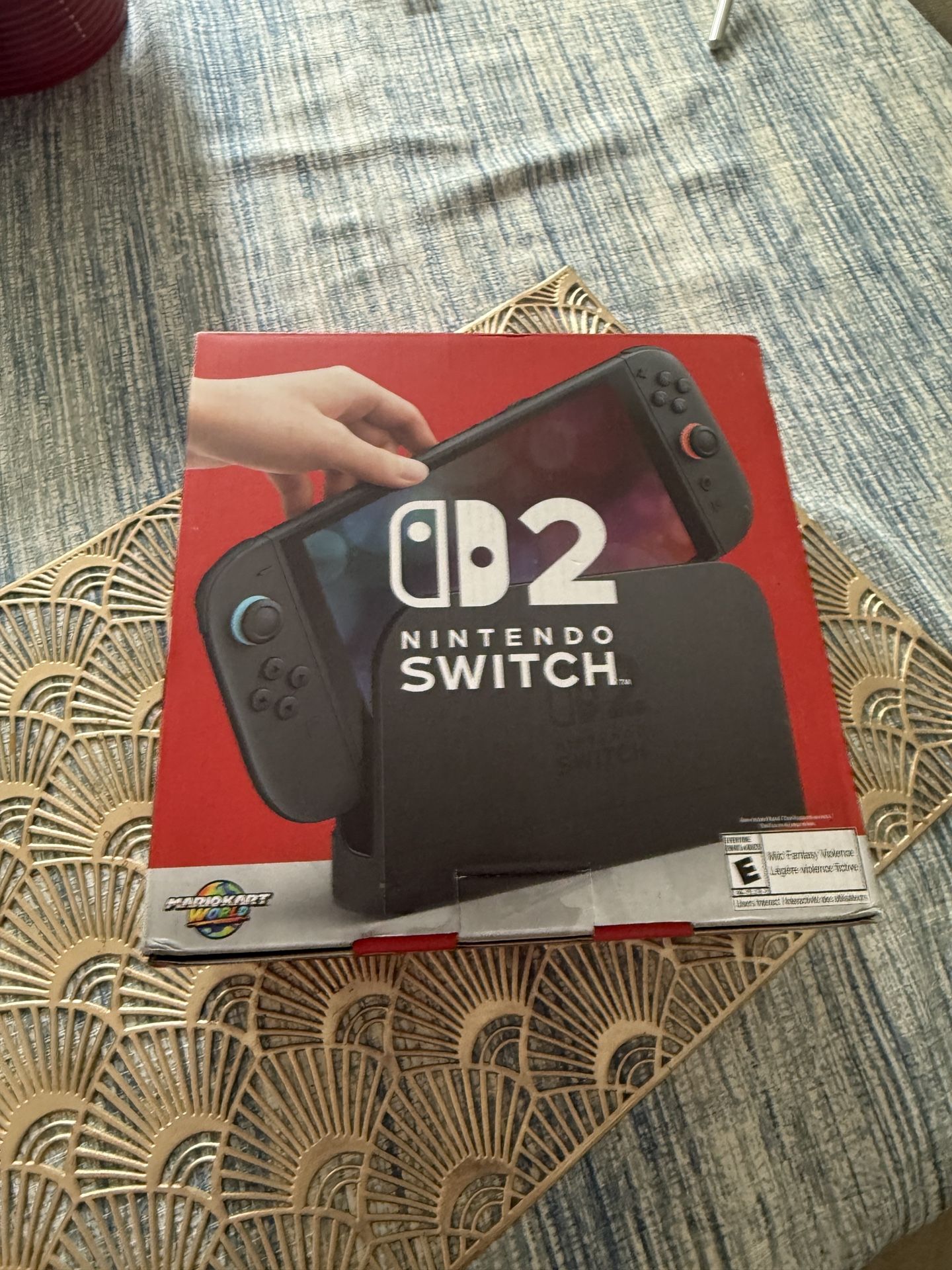 Nintendo Switch 2 - Mario kart Bundle Sealed In Hand