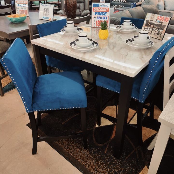 Counter Height Dining Table Set 