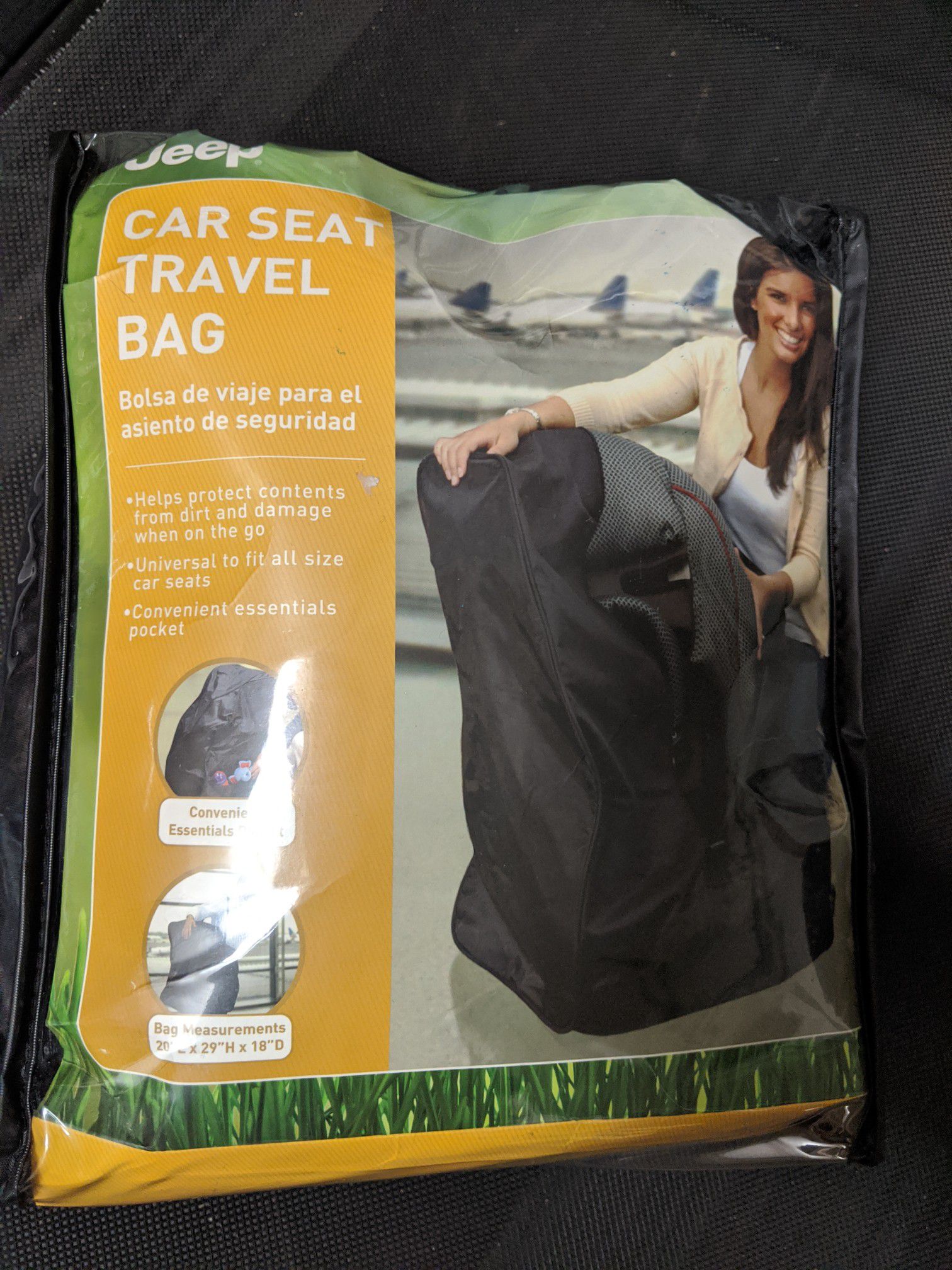 Jeep Infant Car Seat Travel Bag