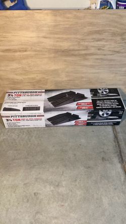 Pittsburgh 3.25 Ton Portable Car Ramp Set