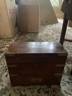 Savory & Moore Mahogany Apothecary Chest