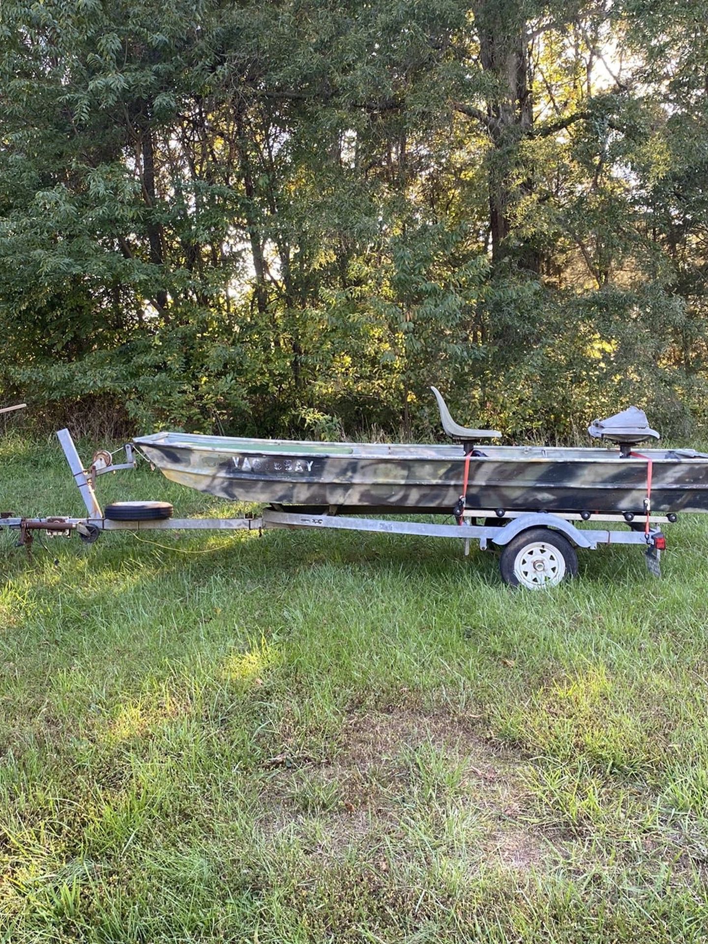 Boat and trailer for sale