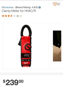 Milwaukee Meter Clamp - HVAC  [NEW]