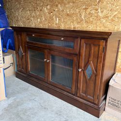 Solid Wood TV stand / Storage used FREE 