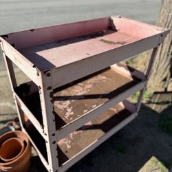 Heavy Duty Metal Utility Cart