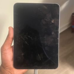 SERIOUS BUYERS ONLY -iPad Mini 6 (2021) — Turns On — Touch Works —needs Full Display Replacement 
