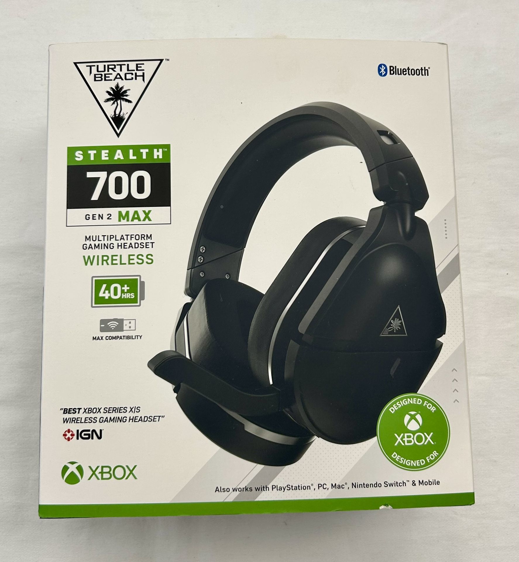 Turtle Beach Stealth 700 Gen 2 MAX Wireless Gaming Headset for Xbox PS5 PS4. B7