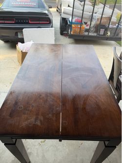 Heavy Wood Dining Table