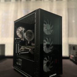 🖤ONYX BLACK🖤 Smooth Budget 1080p Gaming PC w/ RGB | Xeon E3-1230v6, RX 580 8GB