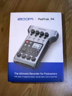 ZOOM PodTrak P4 Podcast Recorder