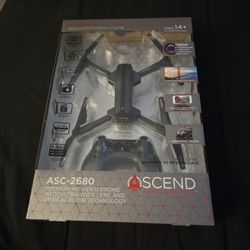 ASC-2680 PREMIUM HD VIDEO DRONE