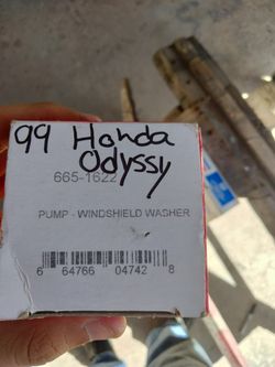 1999 Honda Odyssey Pump Windshield Washer