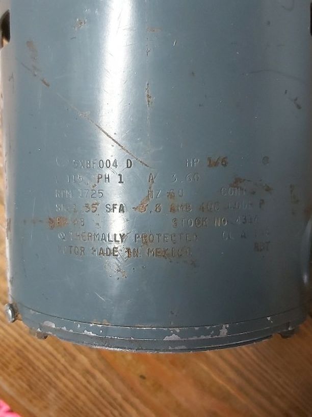 Vintage GE 1/6 Horse Motor! Make Me An Offer. Works Perfectly