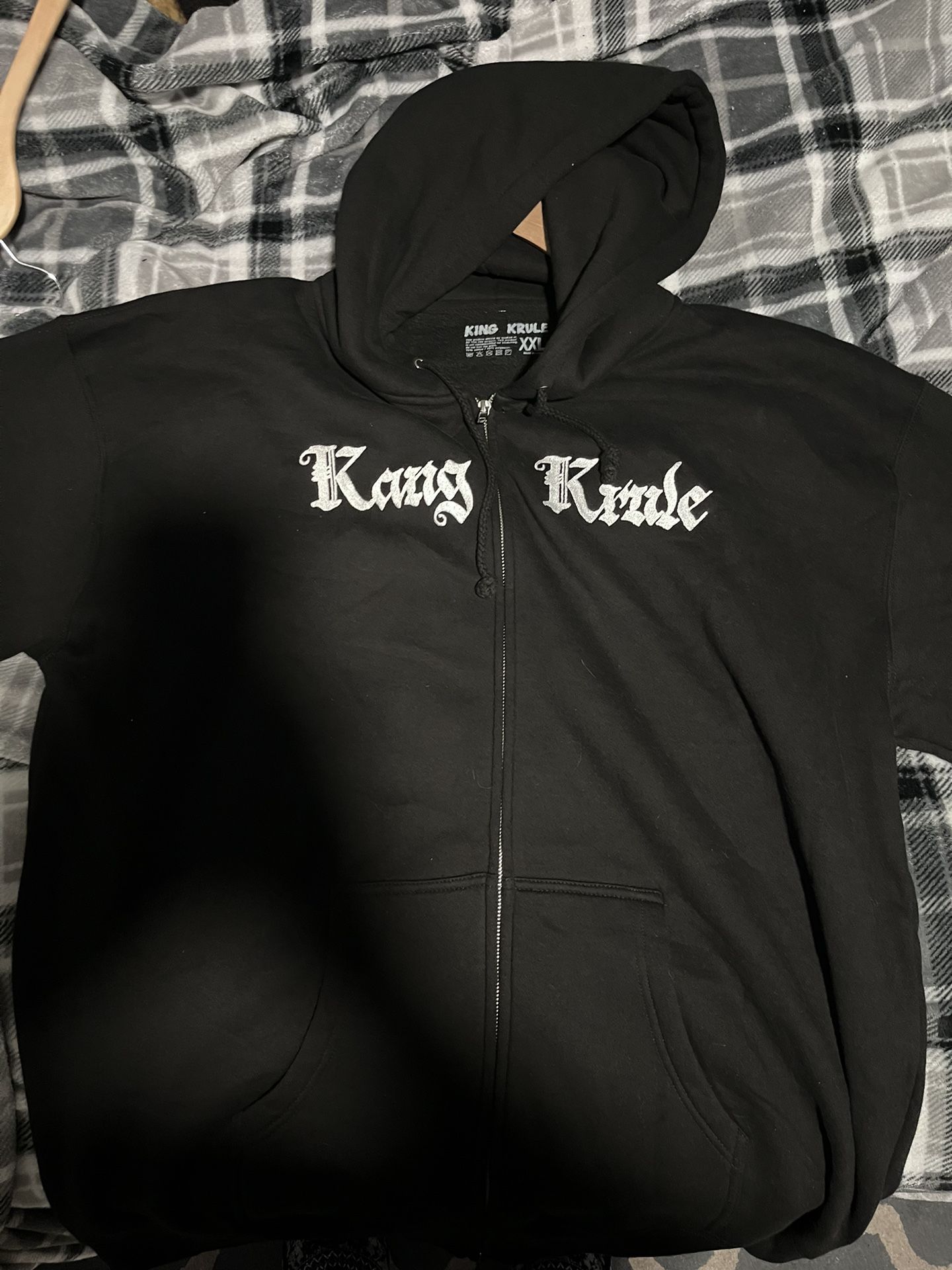 New Official XXL Zip Up Hoodie King Krule Genuine Authentic Merch