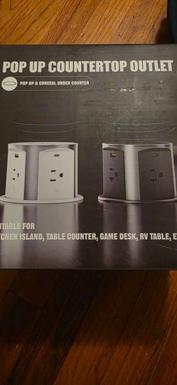 Pop Up Countertop Outlet