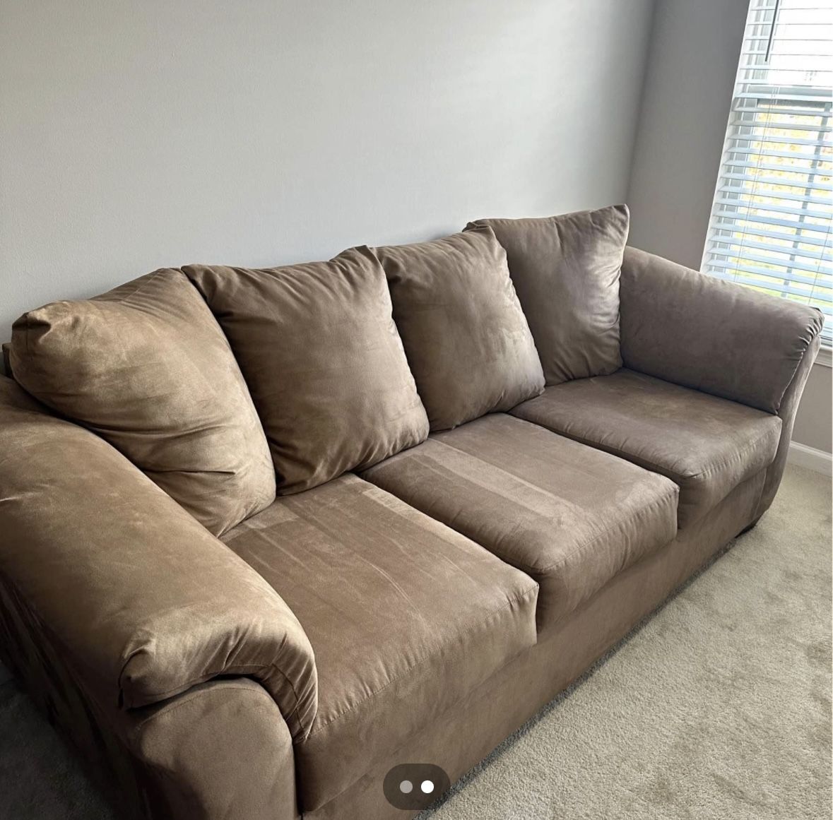 Brown Couch 
