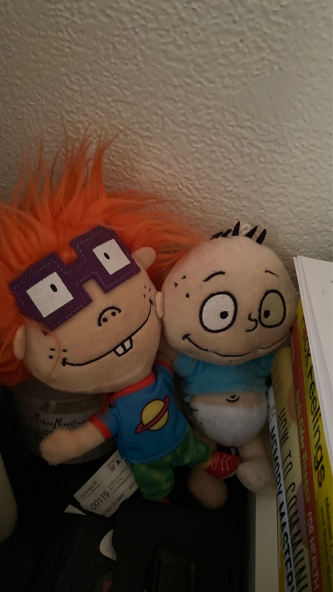 Tommy and Chucky from Rugrats