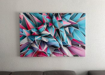 $120 - Wall art, like new