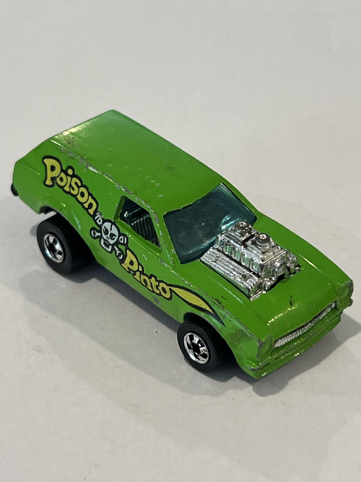 Vintage 1977 Hot Wheels Flying Colors Poison Pinto Loose