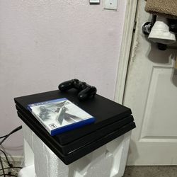 Ps4 Pro 3 Terabytes Of Space And Controller And Game