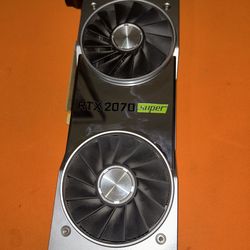 2070 Super Founders Edition Used Like New