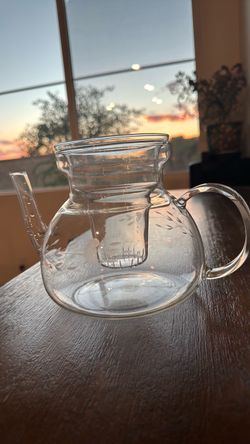 Princess House Heritage  Glass Tea Pot