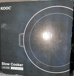 KOOC - Small Slow Cooker - 2 Quart, Red, with Free Liners – KOOC Official