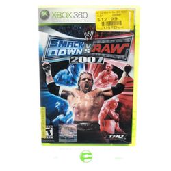 WWE Smackdown vs. Raw 2007 (Microsoft Xbox 360, 2006)