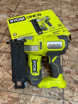 Ryobi ONE+ 18V 18GA Cordless Brad Nailer
