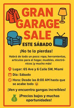 Garage Sale