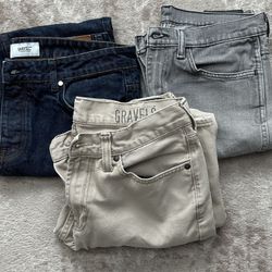 Mens Jeans All 3 For $40