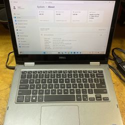 Dell Inspiron 11-3147 2in 1 11.6” Touch Pentium N 3530 8gb Ram 256gb Ssd Win 11 Charger Warranty