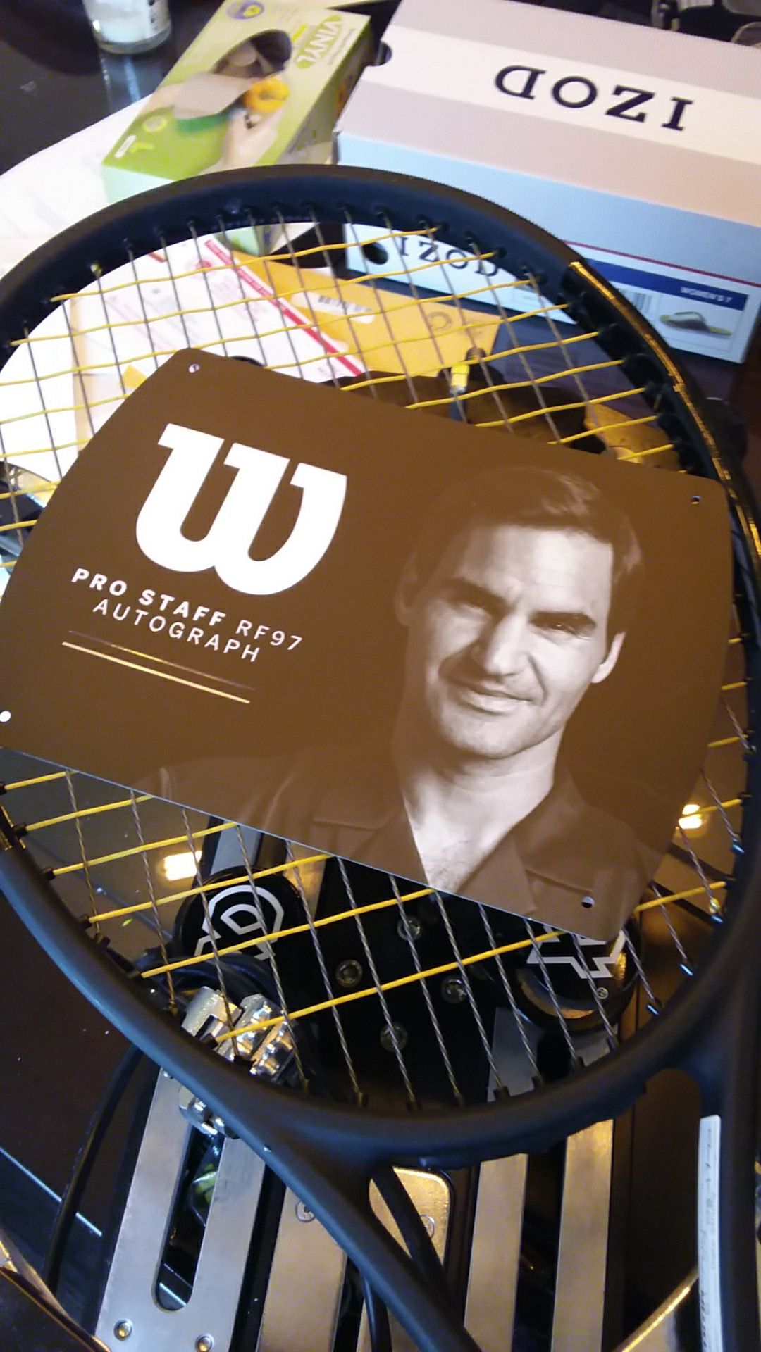 Tennis racket Wilson Pro Staff RF 97 Autographs