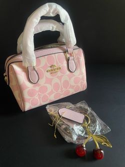 Coach Mini Pink Duffle