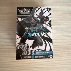 Pokemon Booster Bundle Black Bolt