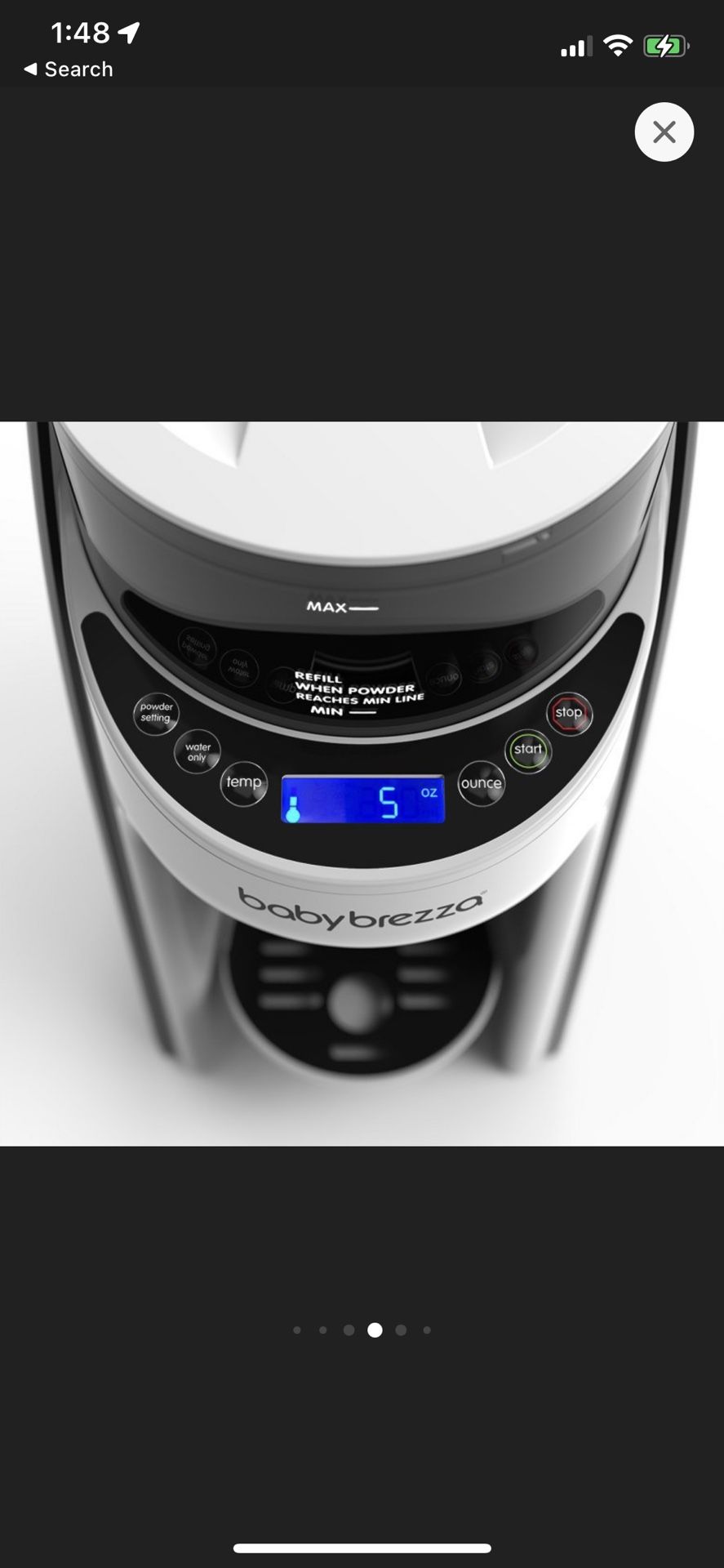 Baby Brezza Pro Advanced Formula Mixer